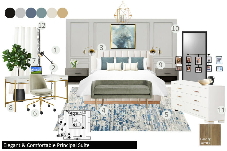 Luxury master bedroom ideas and mood board