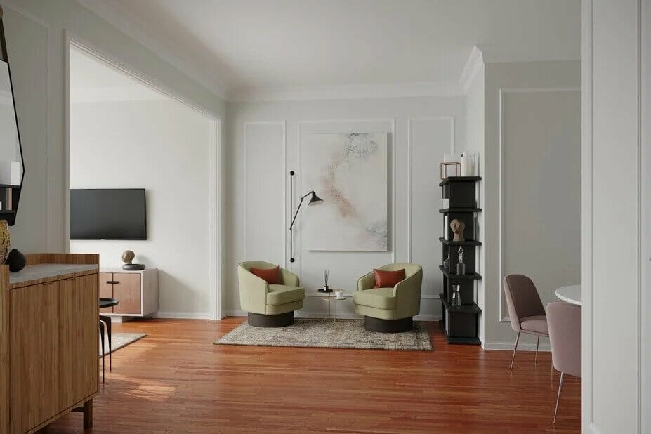 Transitional New York Apartment Style by Decorilla