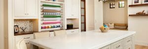 Transitional craft room design