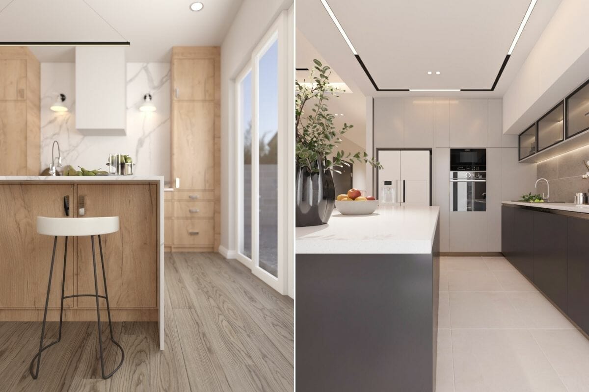 Virtual kitchen online interior design - Nikola P