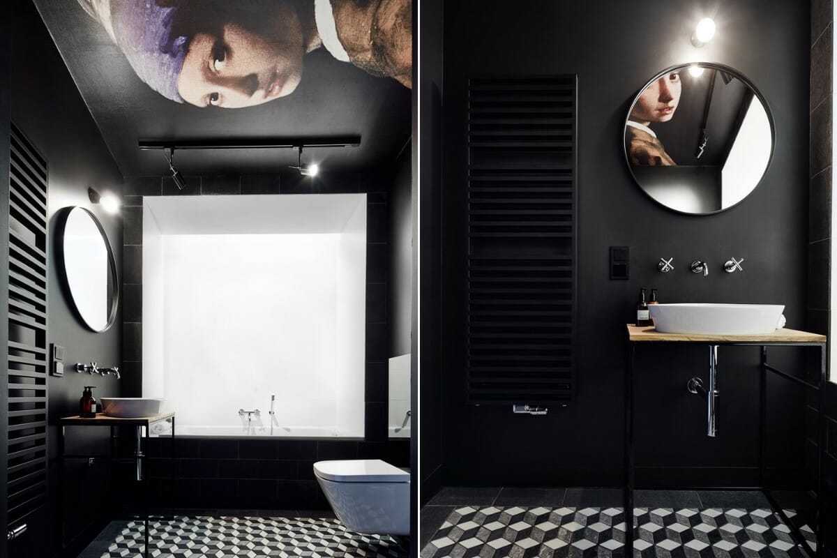 black painted room ideas - My House Ideas
