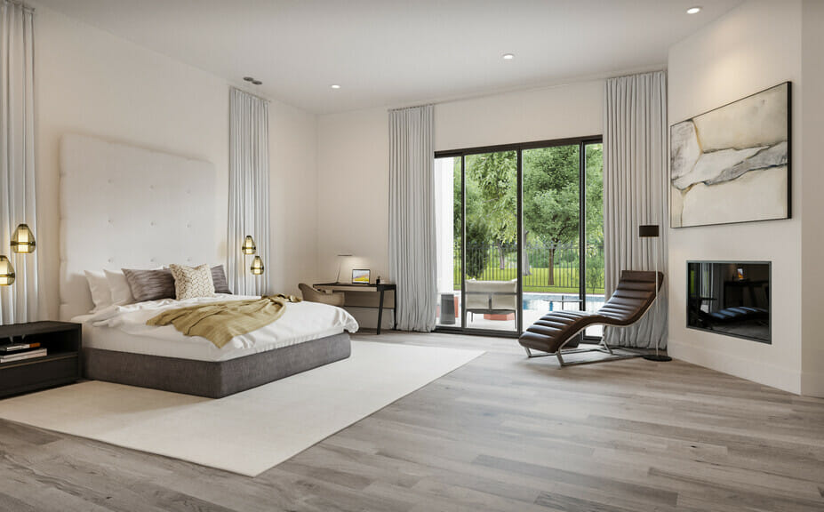 modern bedroom interior design