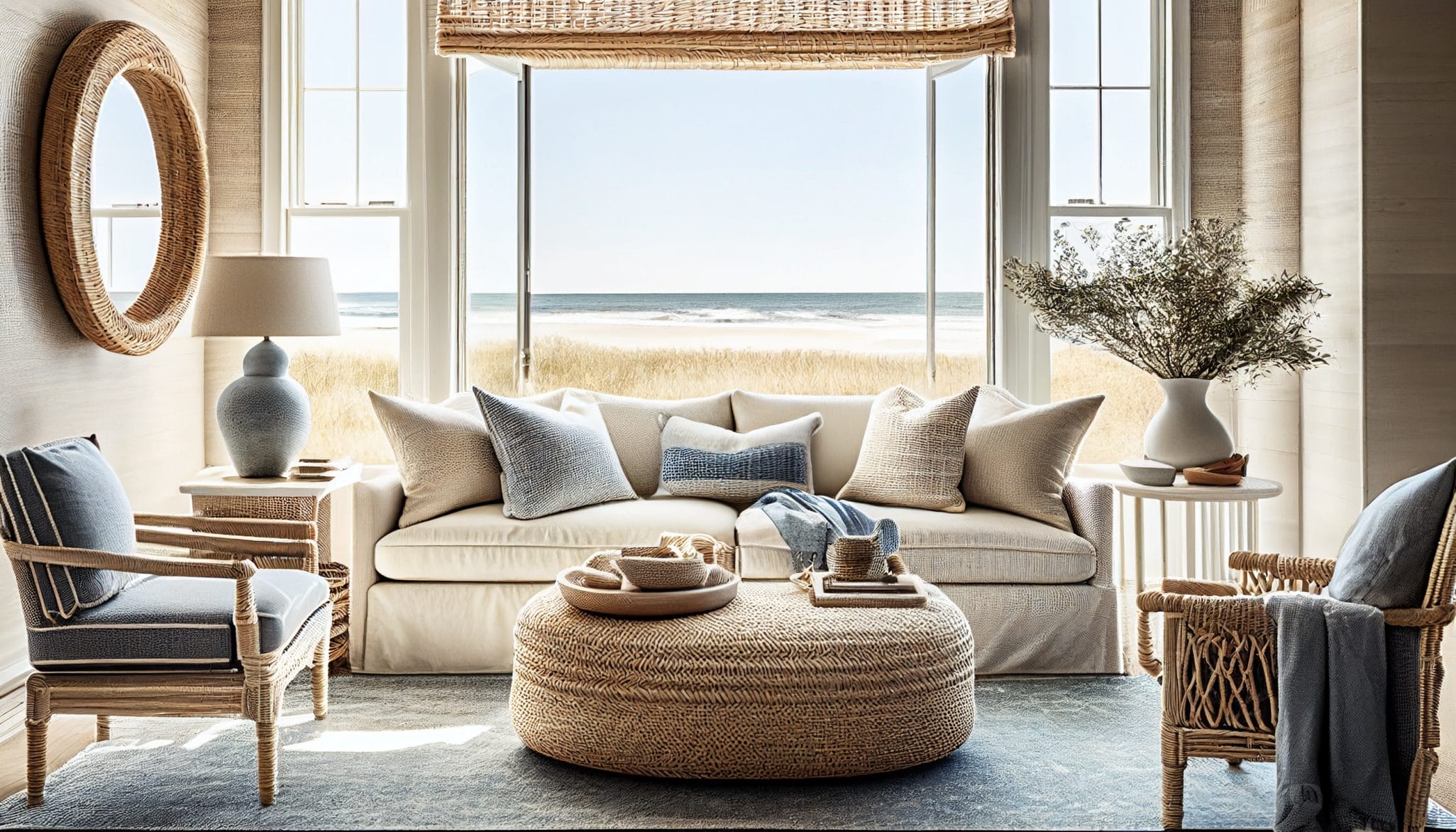 Before & After: Relaxing Beach House Interior Design