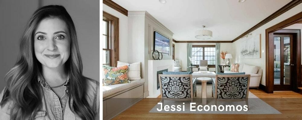 Des Moines interior designers Jessi Economos