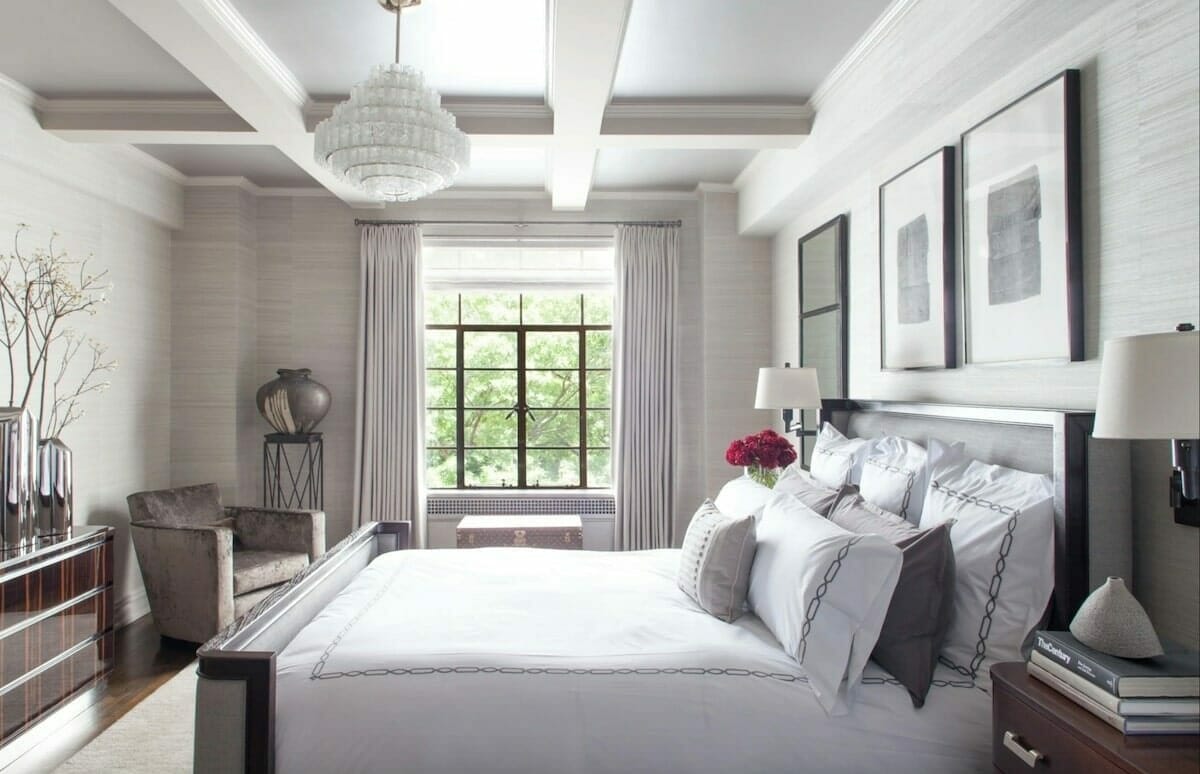 Before & After: Tranquil Grey Bedroom Ideas