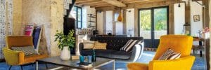 Modern retro interior design - AD