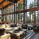 Mountain home interior