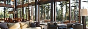 Mountain home interior