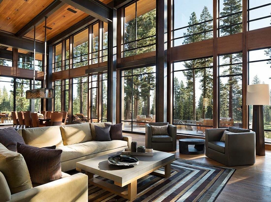 Modern Mountain Home Interior