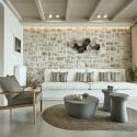 Open living modern Balinese style interior design