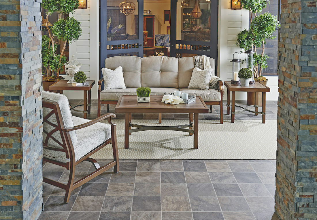 Outdoor patio decor ideas on a budget for a rustic feel