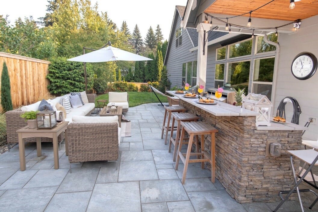 Patio kitchen ideas - Paradise Restored