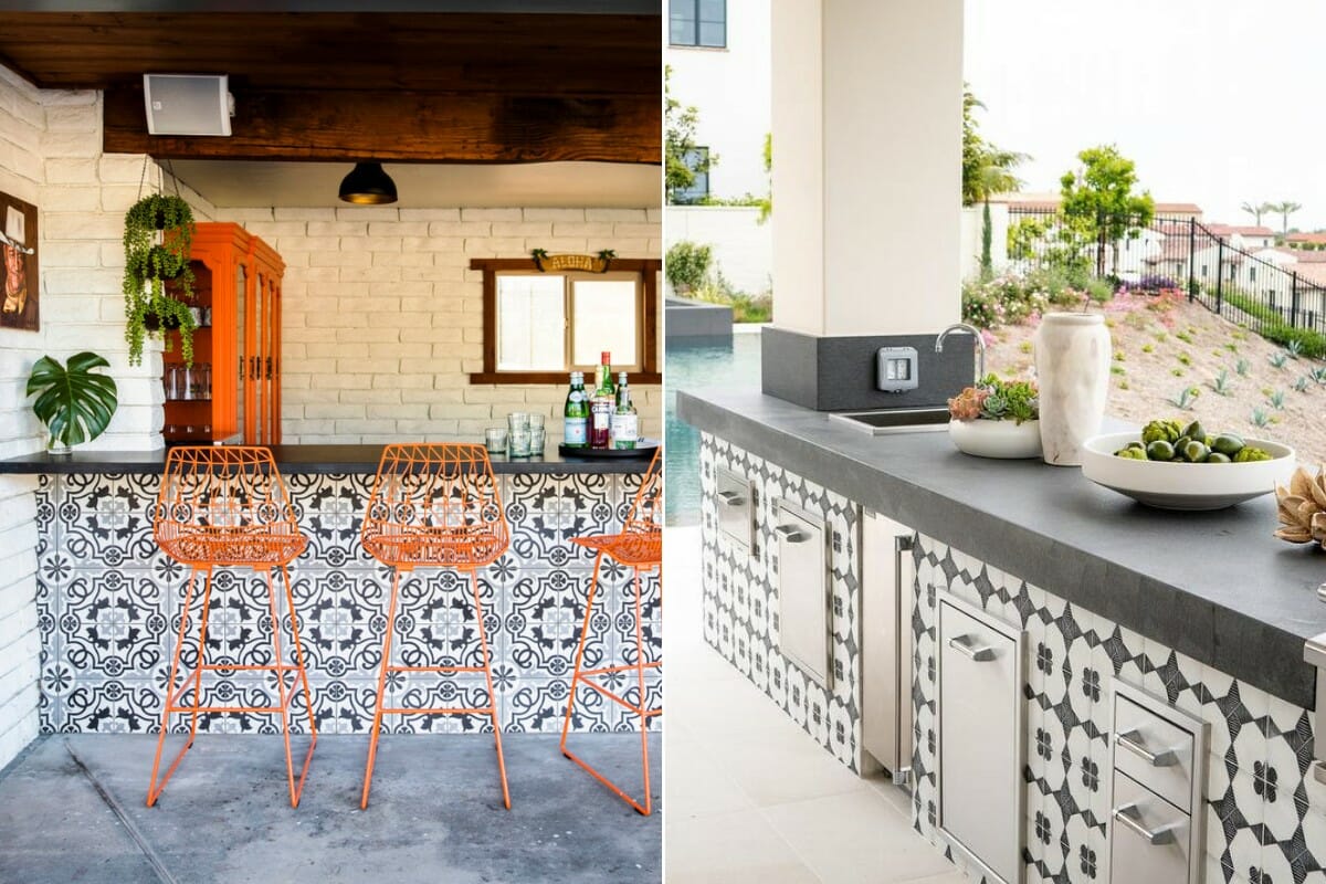 Small outdoor kitchen ideas - Sunset & Decorpad