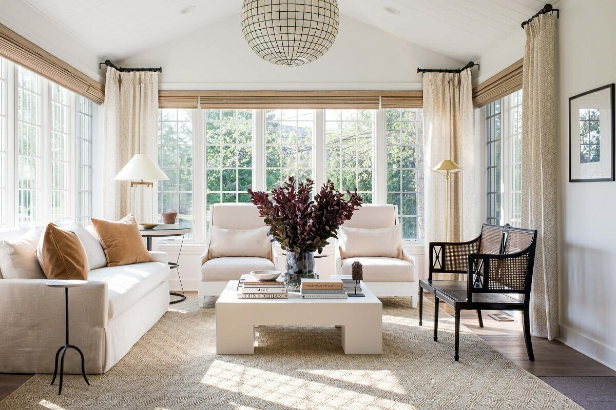 Before After Relaxing Sunroom Interior Design Decorilla Online 