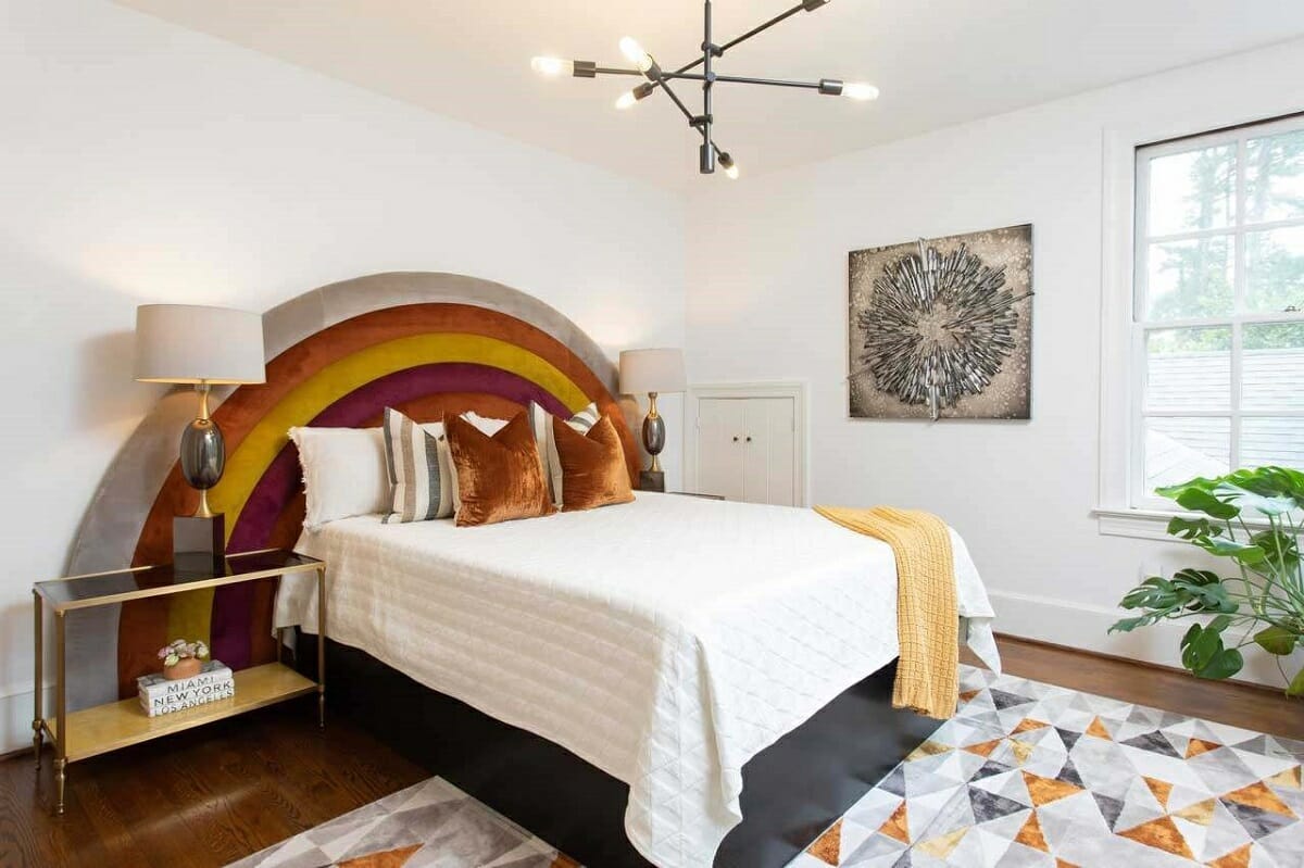 Wilmington bedroom interior design - Danielle Santaird
