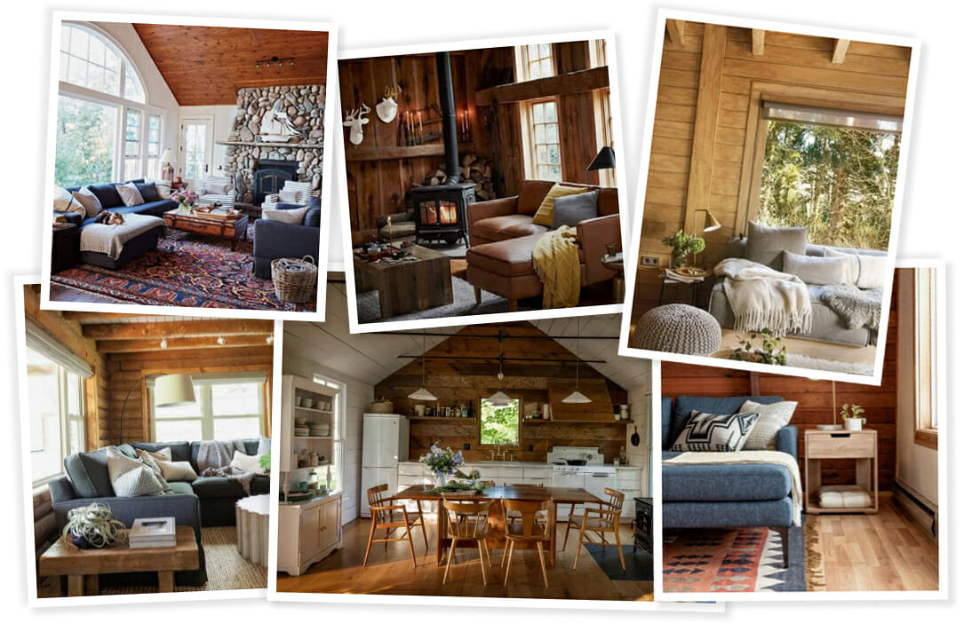 lodge style living room inspiration