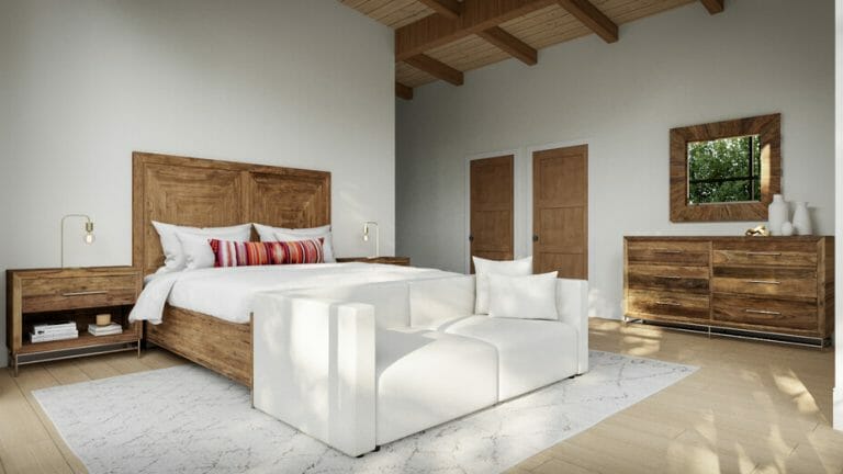 Before & After: Modern Rustic Lake House Interior Design - Decorilla ...