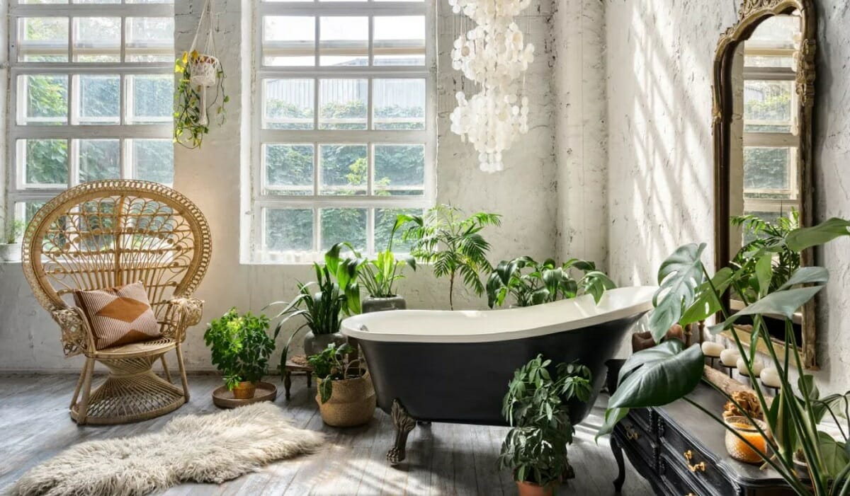 Boho bathroom decor ideas - Garden etc