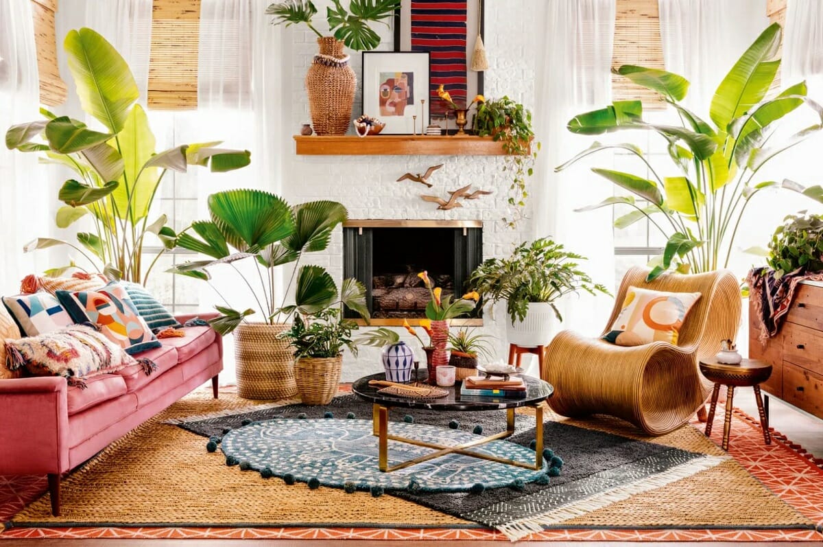 krybdyr Alert hæk Trendy Bohemian Style Decor for Every Room of Your Home - Decorilla