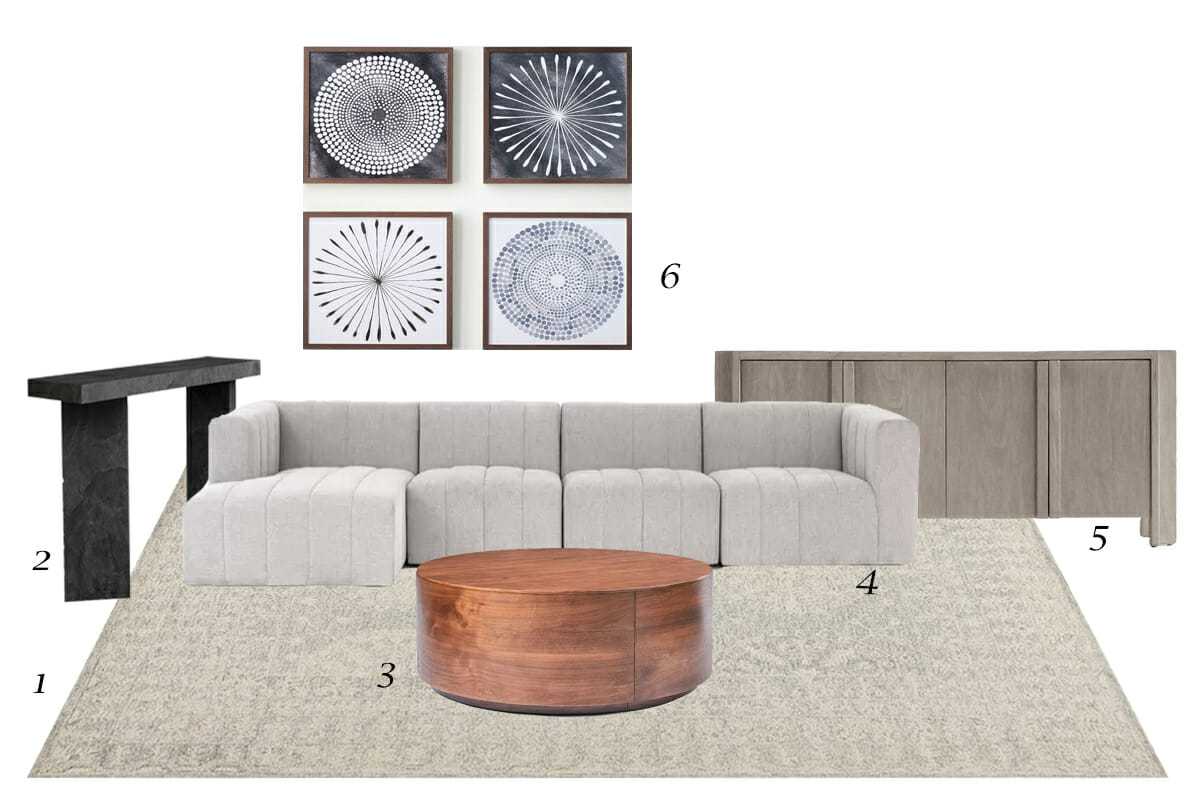 Modern neutral living room top picks