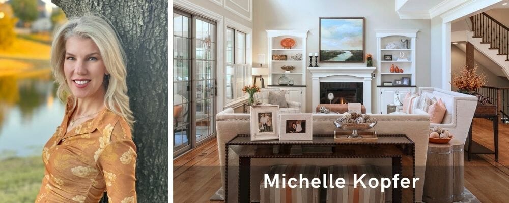 Top Frisco TX interior designers Michelle Kopfer
