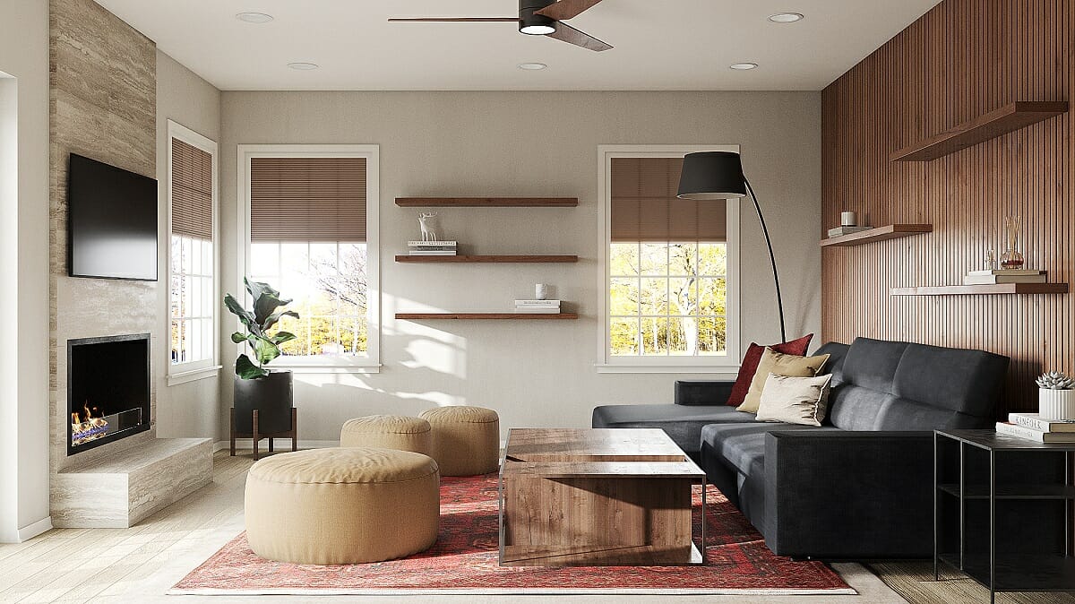 Virtual living room interior design by Selma Arapcic