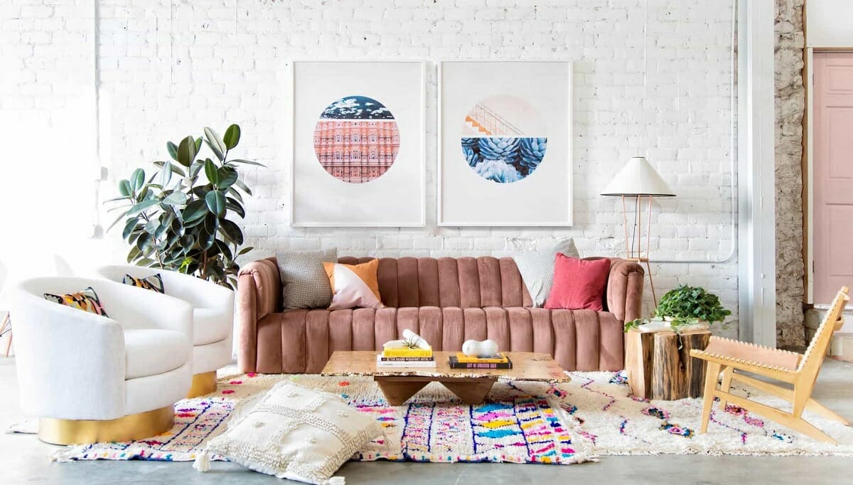 boho eclectic style decor - trendir