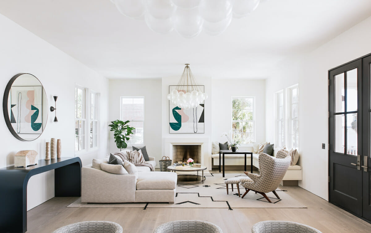 living room vs family room - martha stewart