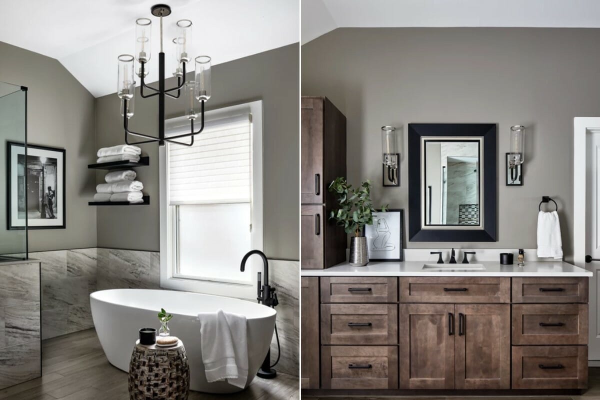 Affordable bathroom remodel - Sutter Interiors