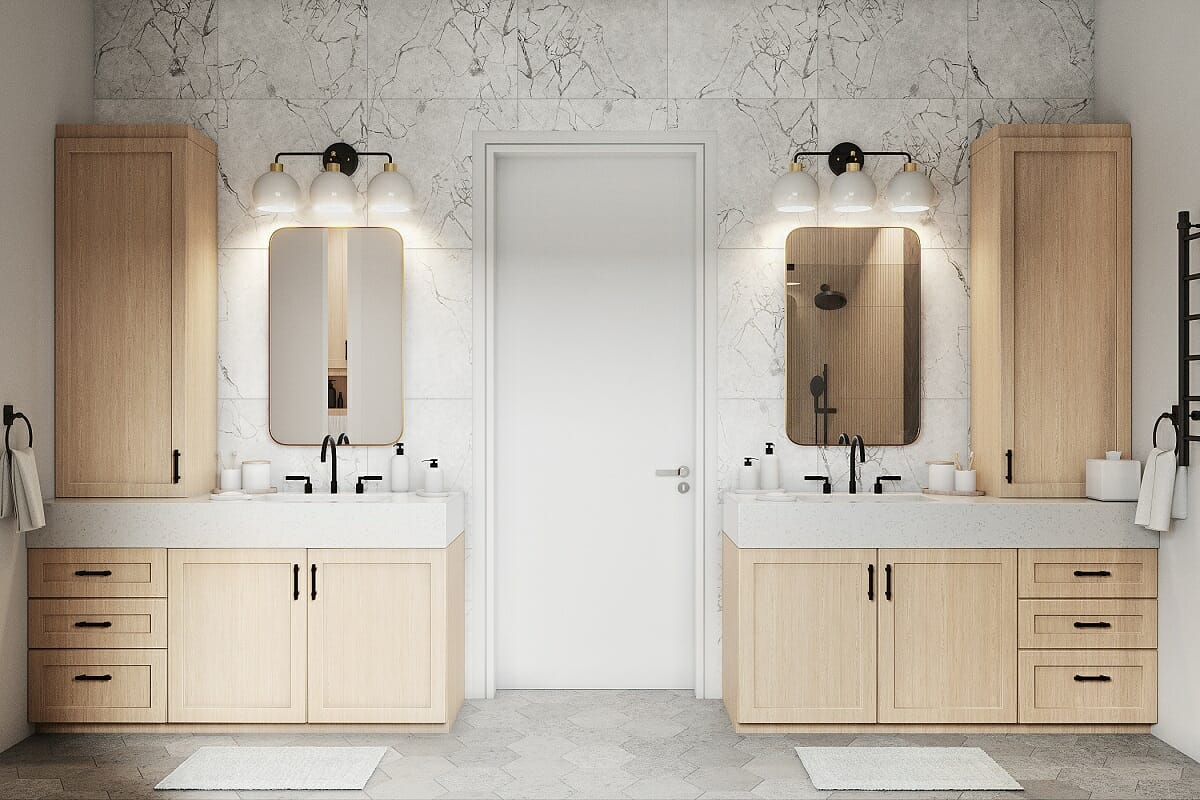 Bathroom by virtual interior designer - Maya M