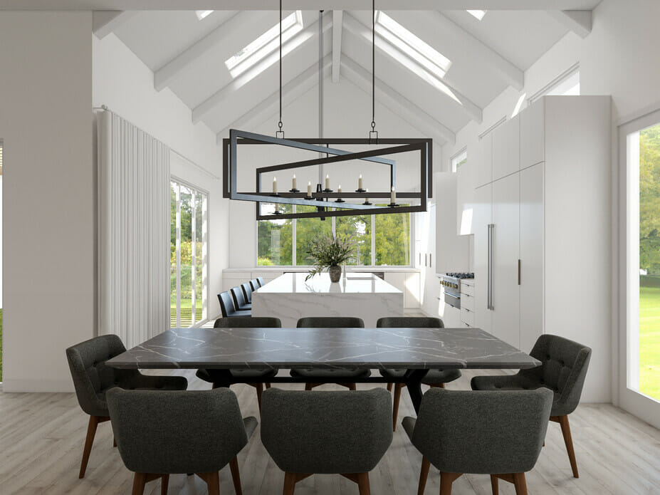 Contemporary dining room decor style - Wanda P