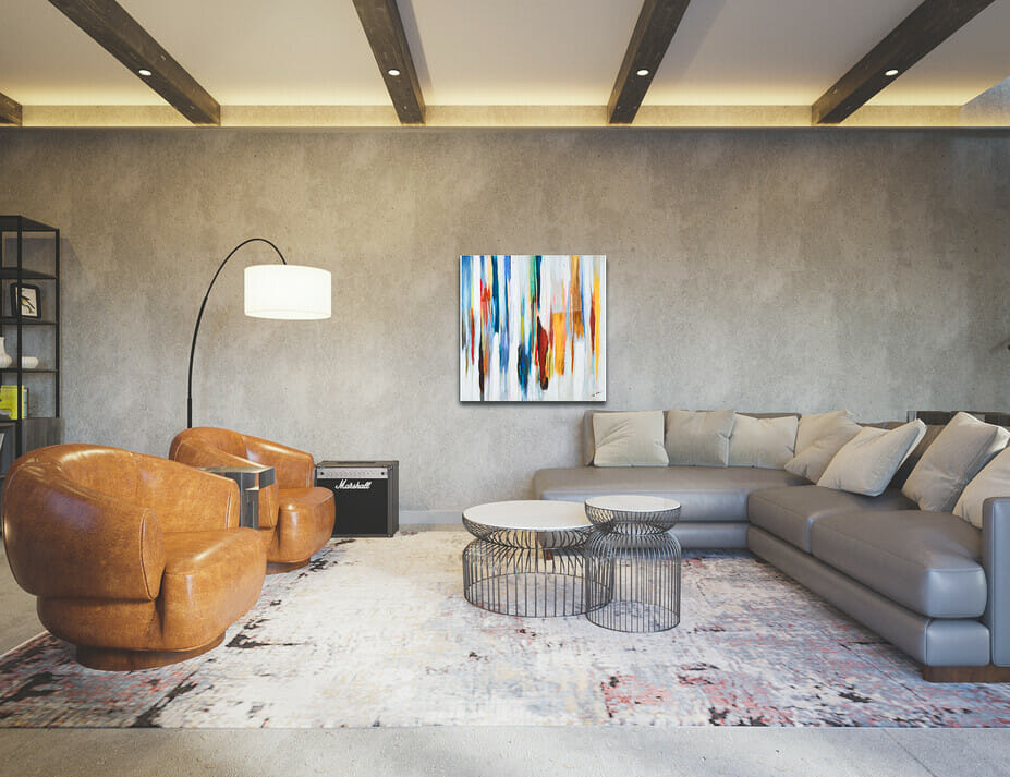 Den style living room - Darya N