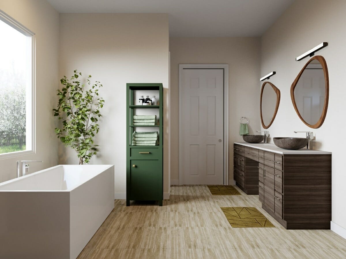 Inexpensive master bathroom remodel - Casey H