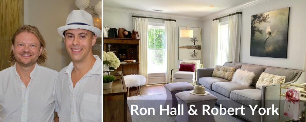 Knoxville interior designers Ron Hall & Robert York
