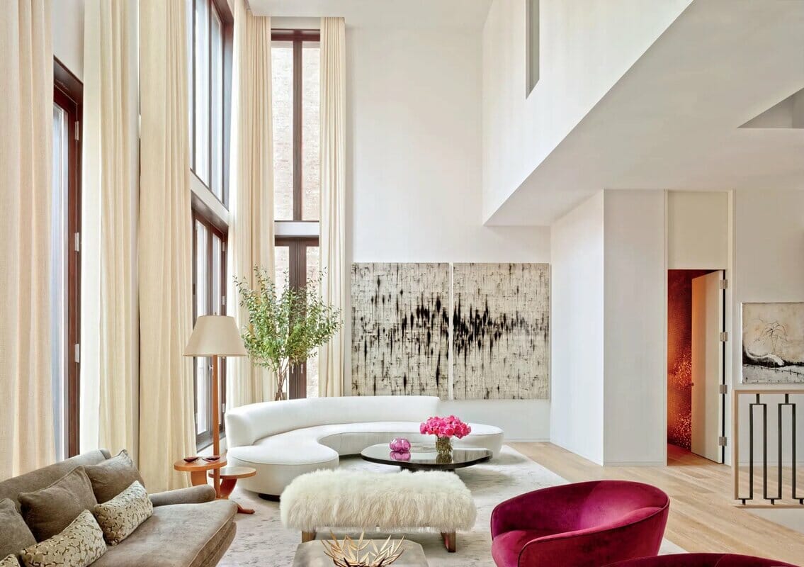 Luxury living room design