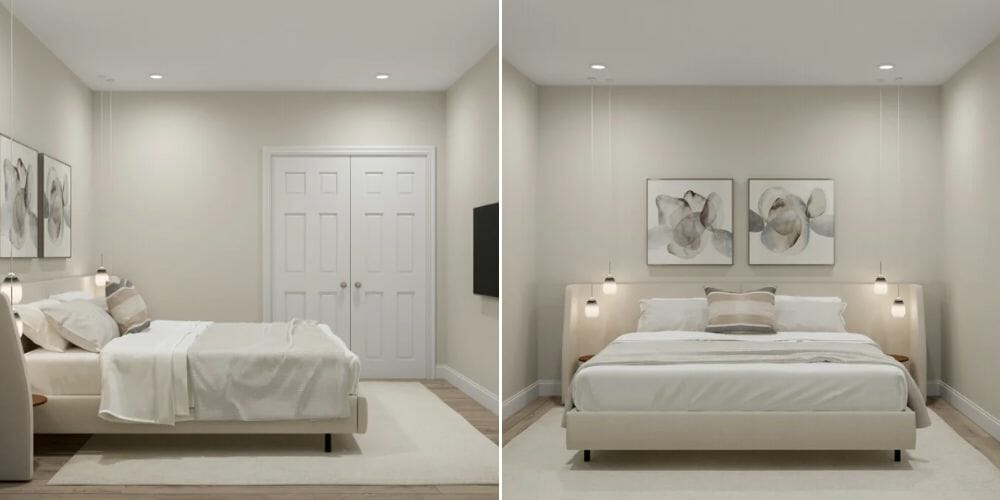 Modern style decor for a bedroom - Wanda P