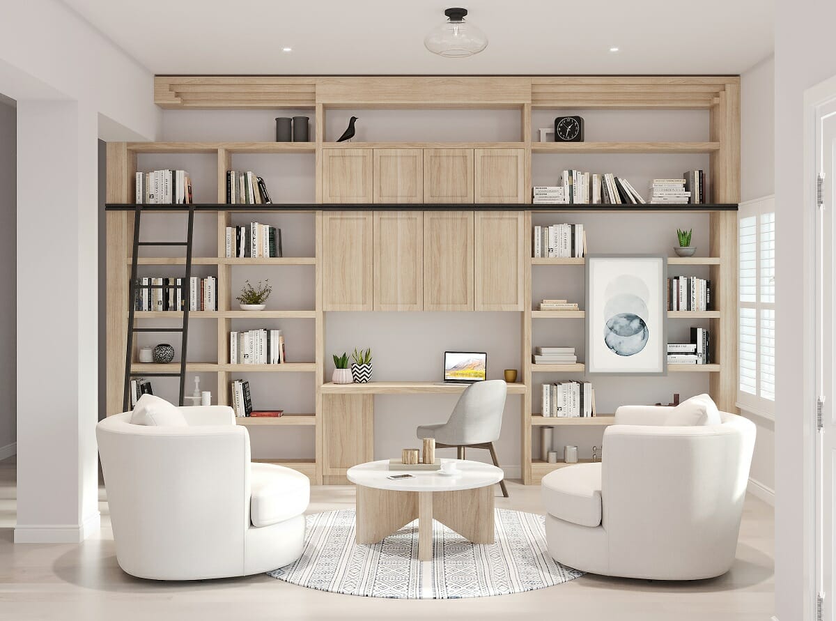 Reading room virtual interior designer - Maya M