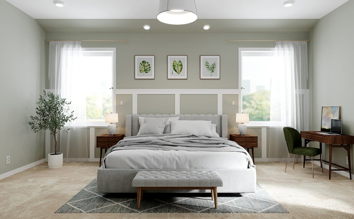 Virtual bedroom interior design - Maya M