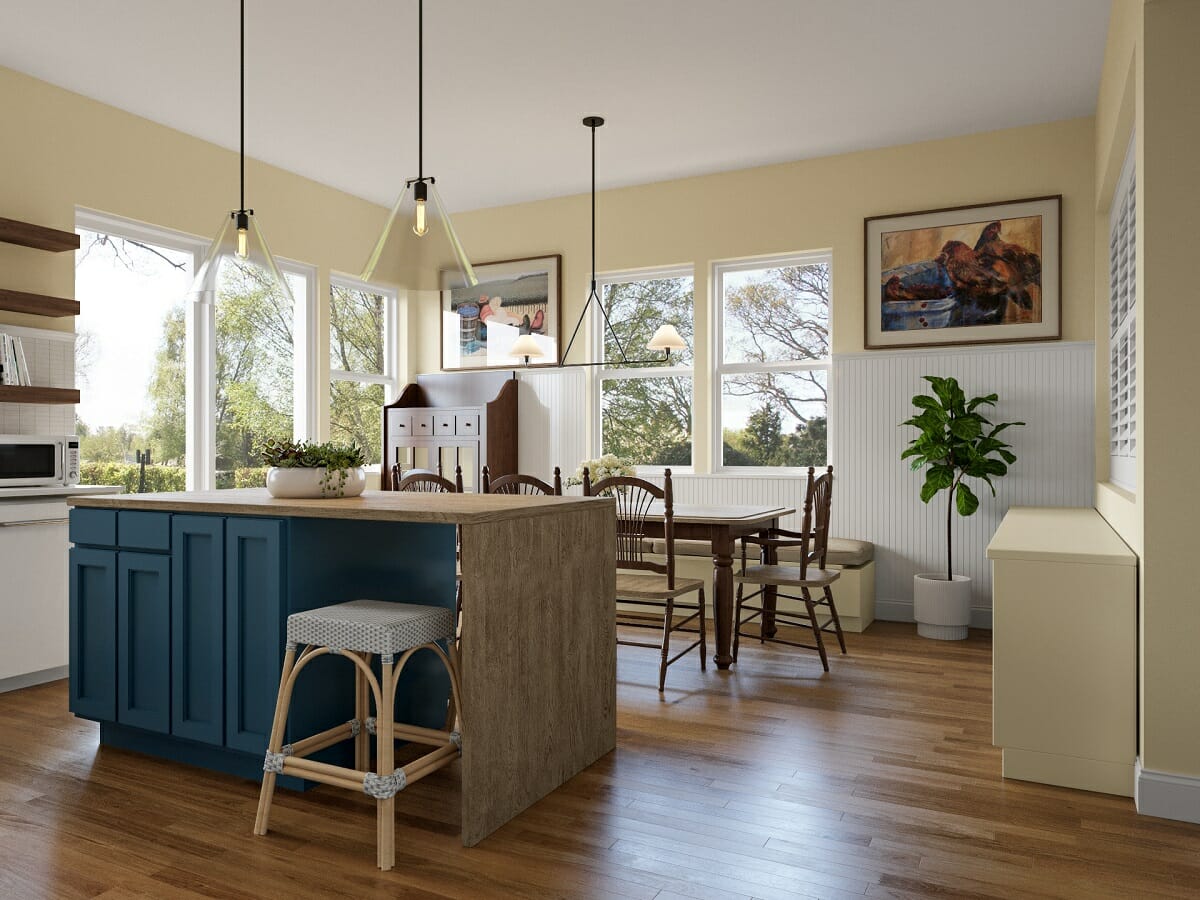 Virtual kitchen interior design - Maya M