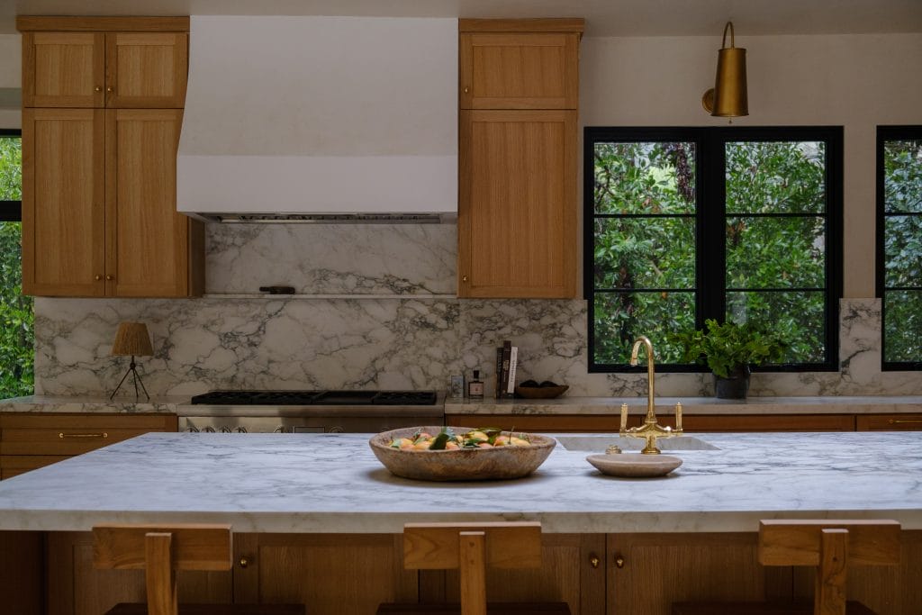 Wellbeing interior design of a kitchen by Decorilla designer, Carly M.