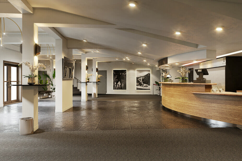 contemporary lobby design - Drew F