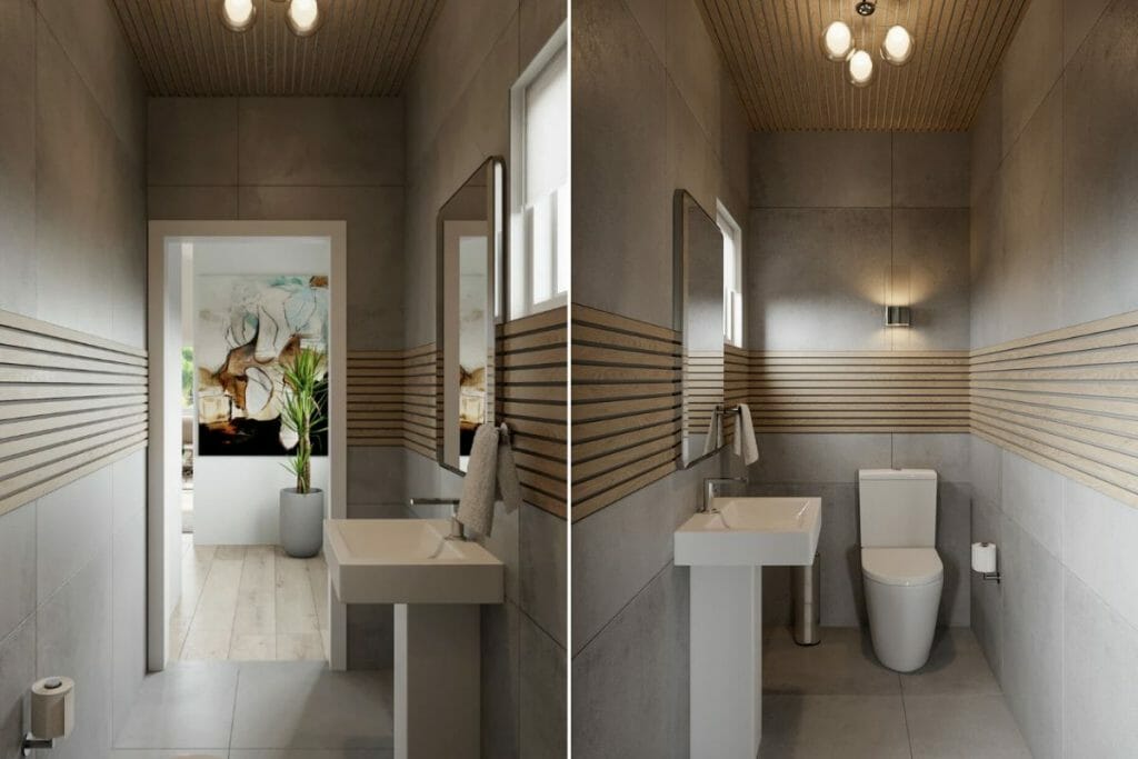 Before & After: Modern Interior Design for a New Construction Home