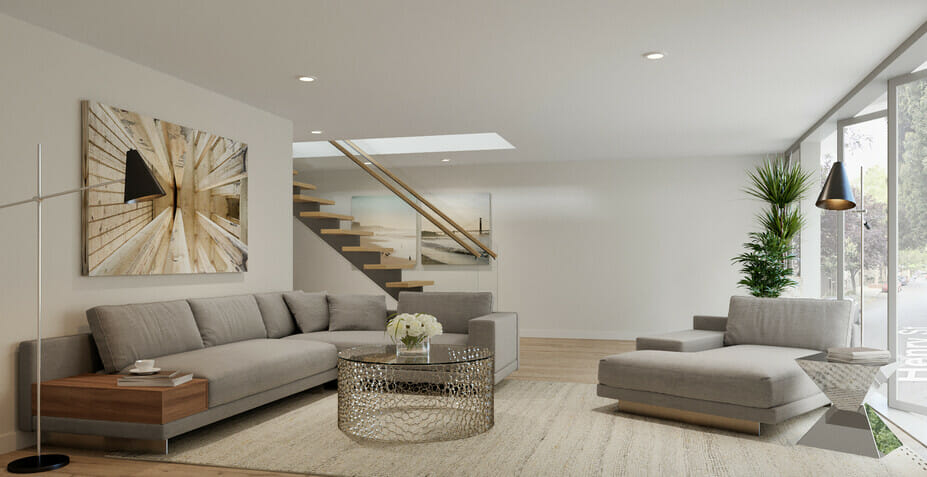 modern minimalist living room interior design - Wanda P