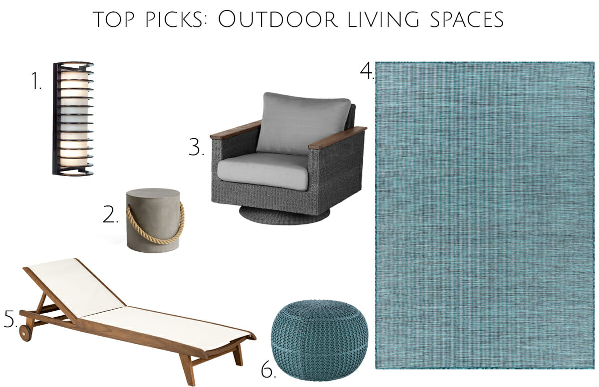 outdoor living spaces top picks