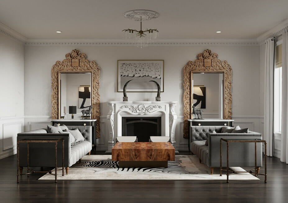 regency style living room - Casey H