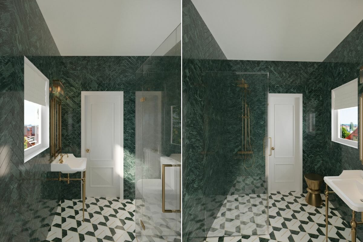 Bathroom interior renovation - Laura A
