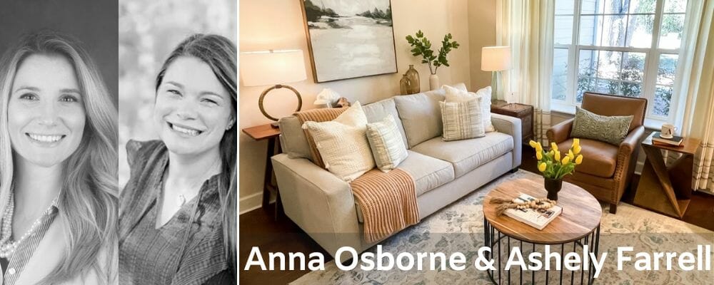 Best Tallahassee interior designers - Anna Osborne and Ashley Farrell