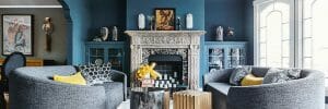Bold living room by top san francisco inteiror designers - Noz Design