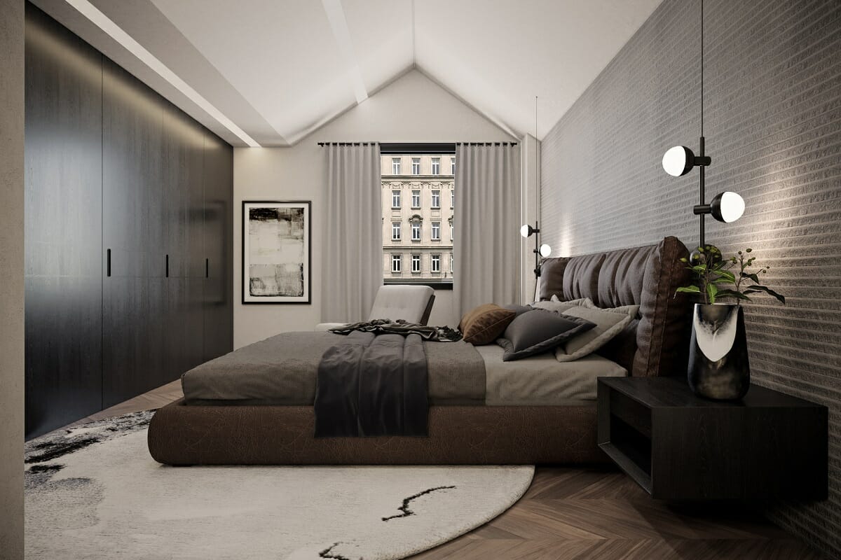 Contemporary design style for a bedroom - Basma
