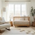 Gender neutral nursery color ideas with a boho look